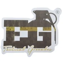 ENOLA GAYE - stickers eg grenade - Noir et Tan