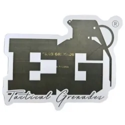 ENOLA GAYE - stickers eg grenade - Noir