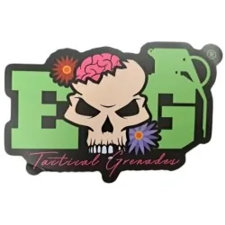 Sticker Enola Gaye Tête Arrache Vert