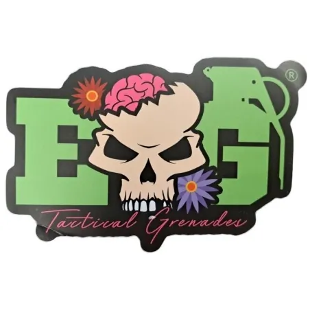 Sticker Enola Gaye Tête Arrache Vert