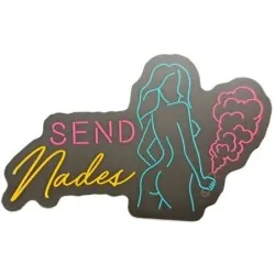 Sticker Enola Gaye Send Males Néon