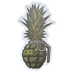 Sticker Enola Gaye Grenade Ananas Grand Vert