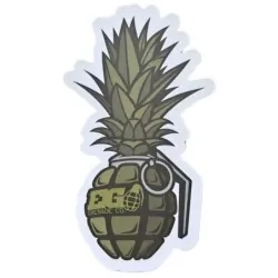 Sticker Enola Gaye Grenade Ananas Vert
