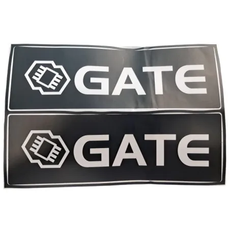 Sticker Gate Blanc