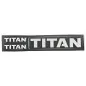 Gate - stickers Titan - Blanc