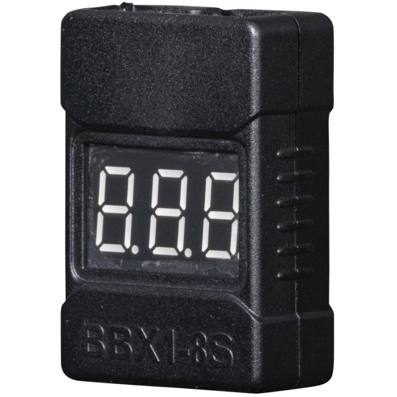 TACTICAL OPS - Testeur de batteries renforce - Noir