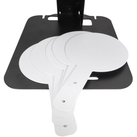 TACTICAL OPS - 5 cibles avec support en Etoile - Noir