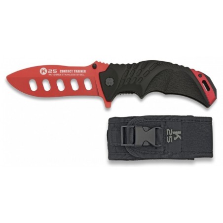 K25 - Couteau d'entrainement pliant - Rouge