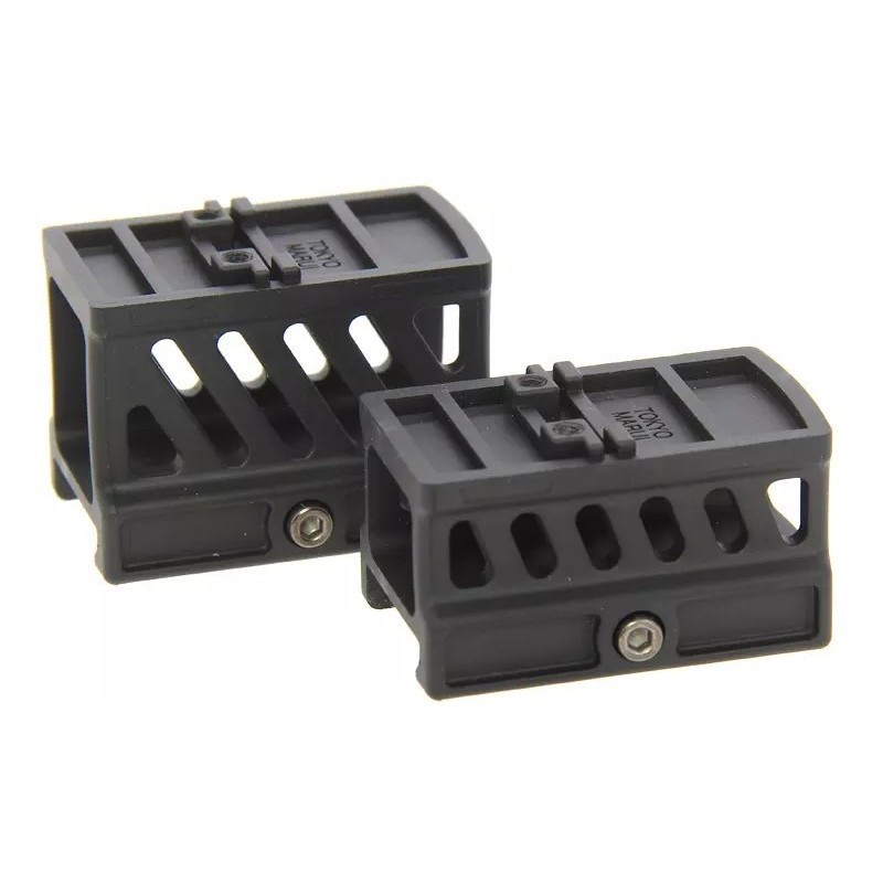 Tokyo Marui - 2 Rehausse 28mm 20mm Pour RMR - Noir