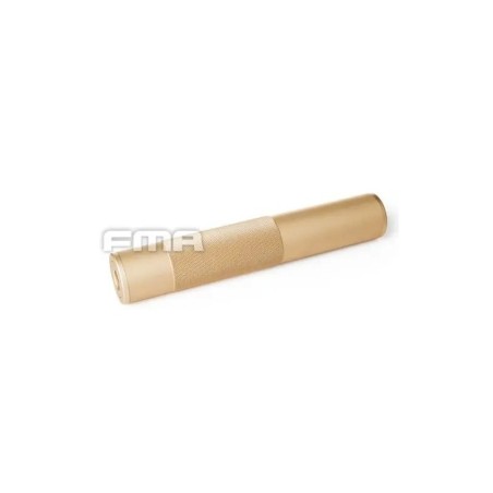 FMA Silencieux Long Navy Force Tan 198 mm – 14 mm CW/CCW | Zn-Airsoft