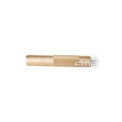 FMA Silencieux Long Navy Force Tan 198 mm – 14 mm CW/CCW | Zn-Airsoft