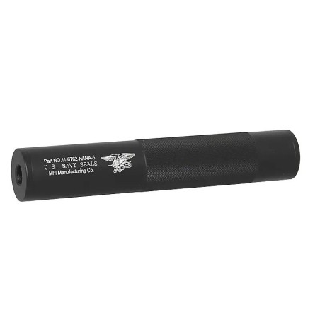 FMA Silencieux Long Navy Force – Noir | Zn-Airsoft