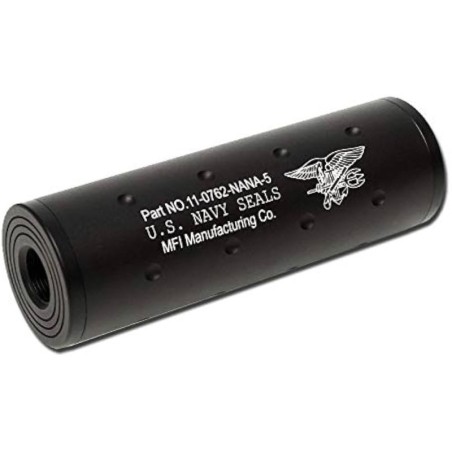FMA Silencieux Navy Seals 170 mm – Noir | Zn-Airsoft