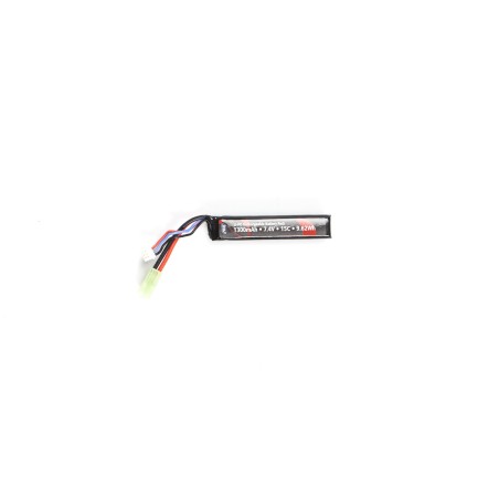 ASG - Batterie LiPo Rechargeable 7.4V 1300 mAh 15C AEG