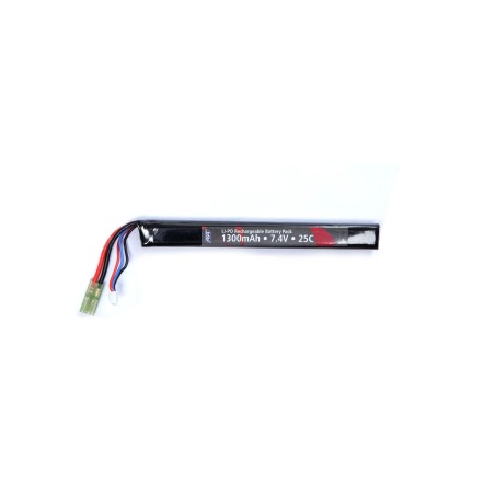 ASG - Batterie LiPo Rechargeable 7.4V 1300 mAh 25C AEG