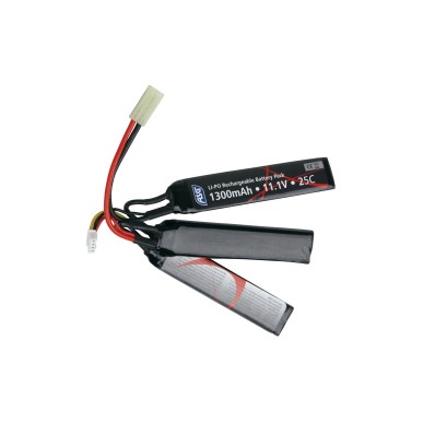 ASG - Batterie LiPo Rechargeable 11.1V 1300 mAh 30C AEG