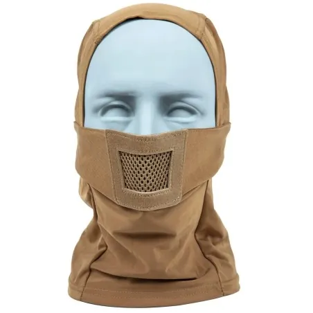 Specna Arms - Cagoule avec grille de protection bouche - Tan