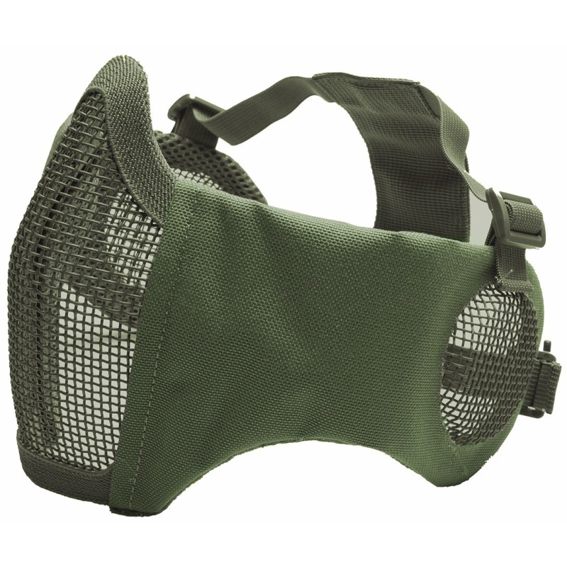 ASG - Masque en Maille Métallique Avec Coussinets De Joues Et Protection Auditive - OD ASG - Masque en Maille Métallique Avec Coussinets De Joues Et Protection Auditive - OD