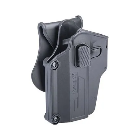 Amomax Holster Universel G2 Gaucher – Noir | Zn-Airsoft