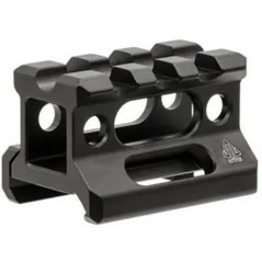 UTG - Rehausse 21mm 3 slots Rail Picatinny - Noir
