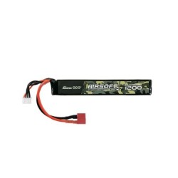 GENS - Batterie Lipo 11.1V 1200mAh 25C - T-Deans - 1 bâton