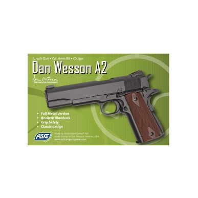 ASG - Pistolet automatique Dan Wesson A2 CO2