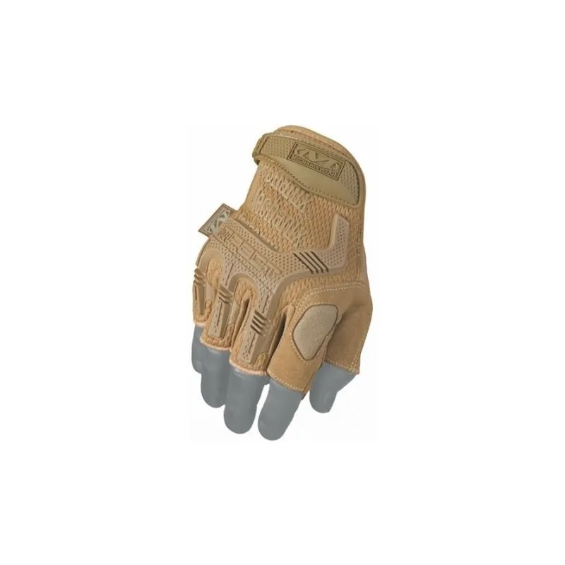 MECHANIX WEAR -  Gants Tactiques M-PACT renforcés sans doigt Taille M - Tan