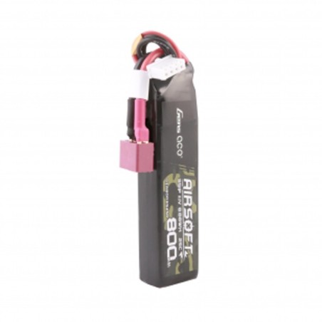 GENS - Batterie Lipo 11.1V 800mAh 25C - T-Dean - 1 bâton