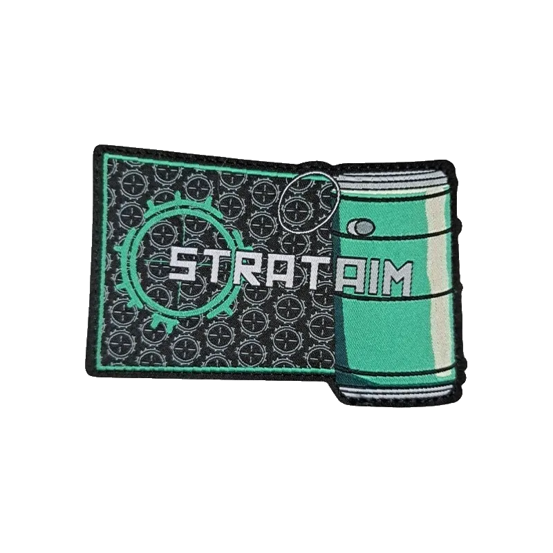 PATCH - StratAIM - Logo et grenade - Noir