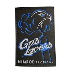 Patch Nimrod Tactical Gas Lovers Noir | ZN Airsoft