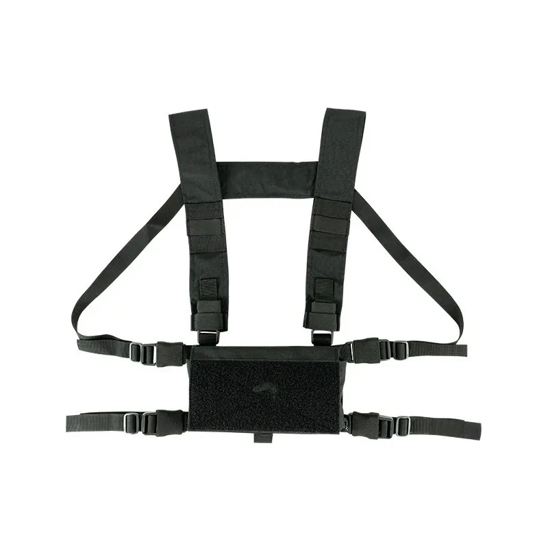 Chest rig Viper VX Buckle Up Utility Rig, vue de face avec sangles déployées