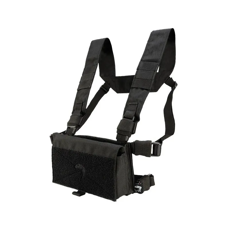 Chest rig Viper VX Buckle Up Utility Rig noir, vue de trois quarts