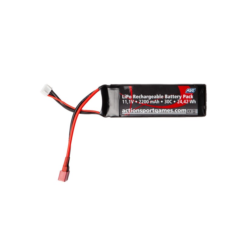 ASG - Batterie LiPo Rechargeable 11.1V 2200 mAh 30C AEG