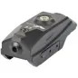 JS-TACTICAL - Laser sur batterie Rouge avec montage pour rail Picatinny - Noir