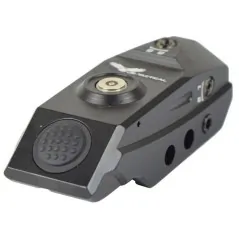 JS-TACTICAL - Laser sur batterie Rouge avec montage pour rail Picatinny - Noir