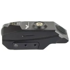 JS-TACTICAL - Laser sur batterie Rouge avec montage pour rail Picatinny - Noir