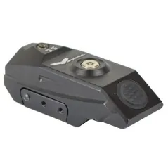 JS-TACTICAL - Laser sur batterie Rouge avec montage pour rail Picatinny - Noir