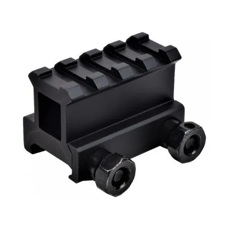 JS-TACTICAL - Rehausse 4 Slots de rail Picatinny - Noir