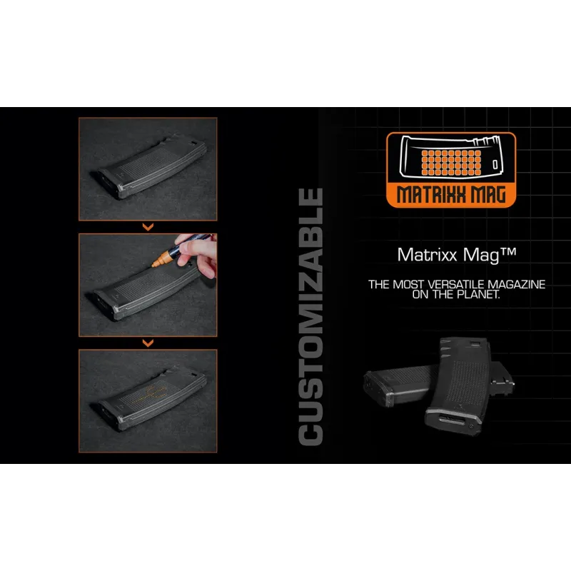 Visuel Evolution du chargeur hi-cap Matrixx Mag personnalisable