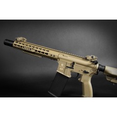 Evolution International - Réplique AEG Recon Superlite 10” Silent Ops Carbontech - Tan
