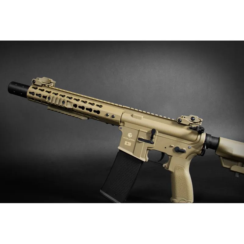 Evolution International - Réplique AEG Recon Superlite 10” Silent Ops Carbontech - Tan — Vue 6