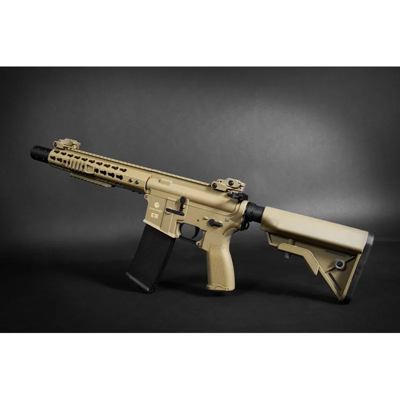 Evolution International - Réplique AEG Recon Superlite 10” Silent Ops Carbontech - Tan — Vue 11