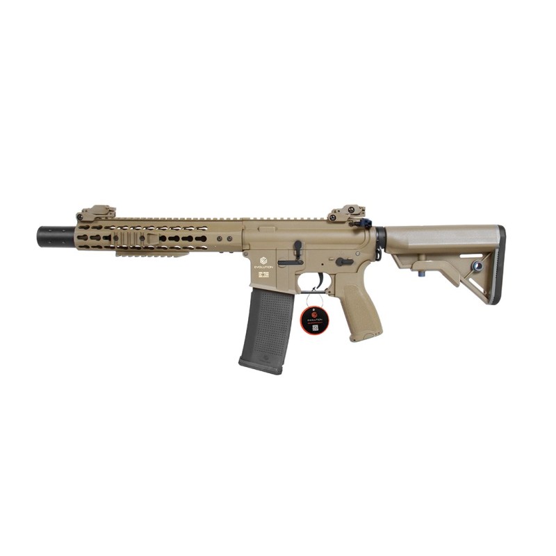 Evolution International - Réplique AEG Recon Superlite 10” Silent Ops Carbontech - Tan
