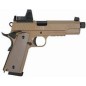 Secutor Rudis Magna VII CO₂ Tan – Pistolet GBB en mallette | Zn-Airsoft