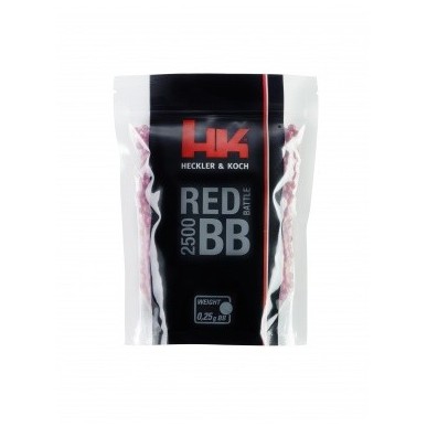 HECKLER&KOCH - Billes Rouge 0.25g X 2500 bbs