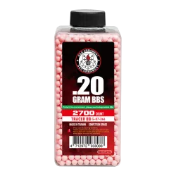 G&G Armament - Billes traçantes rouges 0,20 g X 2700 billes