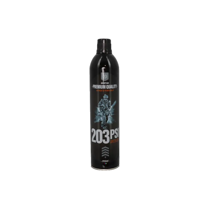 POWAIR - Bouteille de gaz airsoft Premium 500 ml - 203 PSI (silicone)