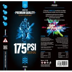 POWAIR - Bouteille de gaz airsoft Premium quality 500ml - 175 PSI (silicone)
