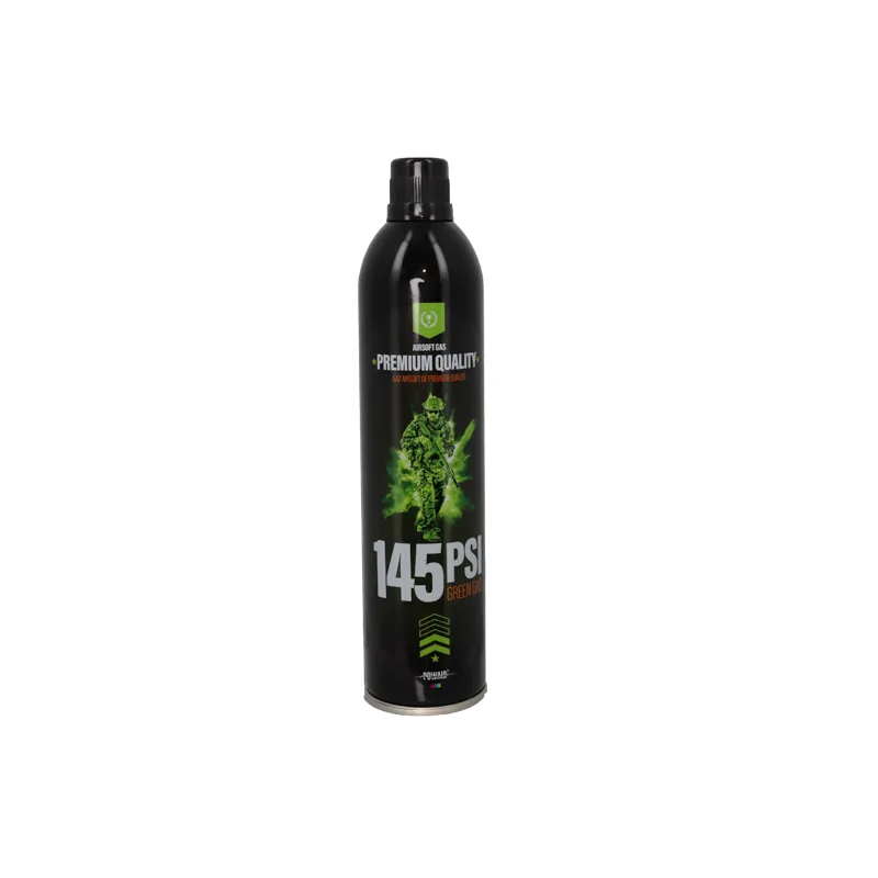 POWAIR - Bouteille de gaz airsoft Premium 500 ml - 145 PSI (silicone)
