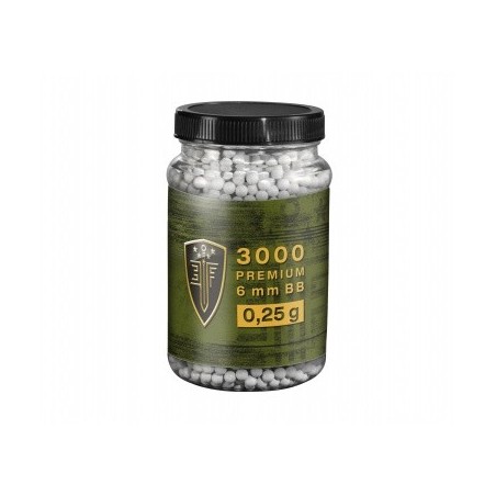 ELITE FORCE - Billes Elite Force Blanche 0.25g X 3000 bbs